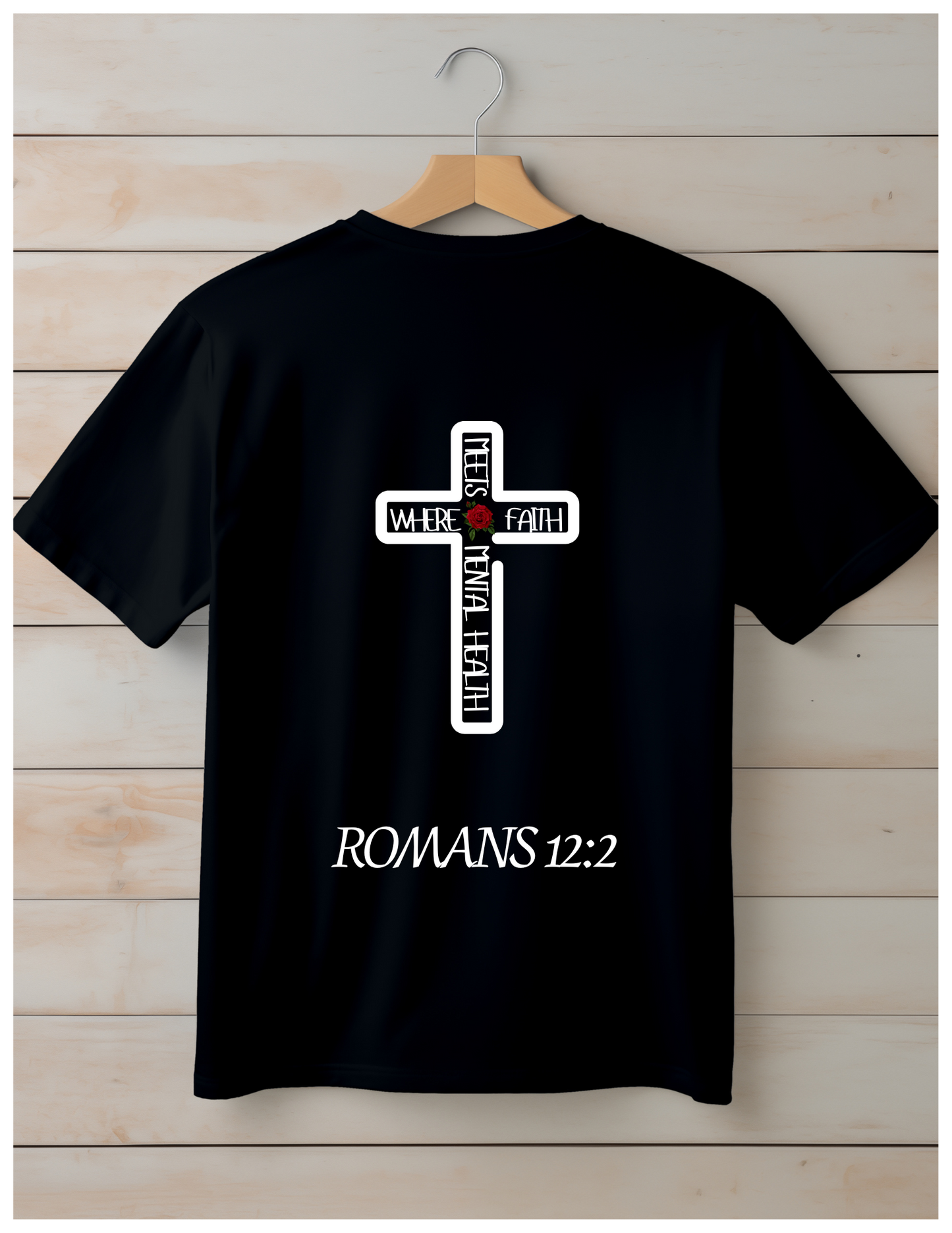 Where Faith Meets Mental Health – 100% Cotton Tee