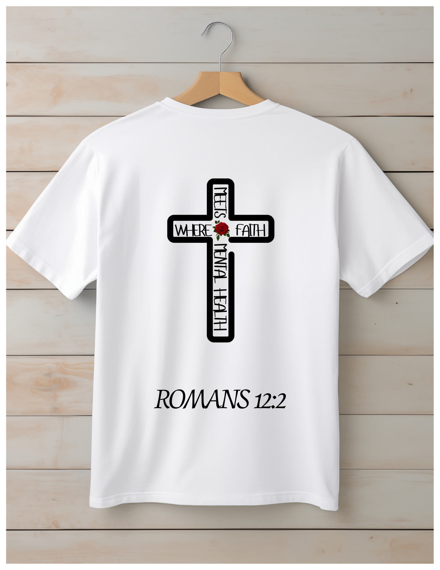 Where Faith Meets Mental Health – 100% Cotton Tee